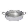 Customized Anti-Scratch Honeycomb Stainless Steel Frypan